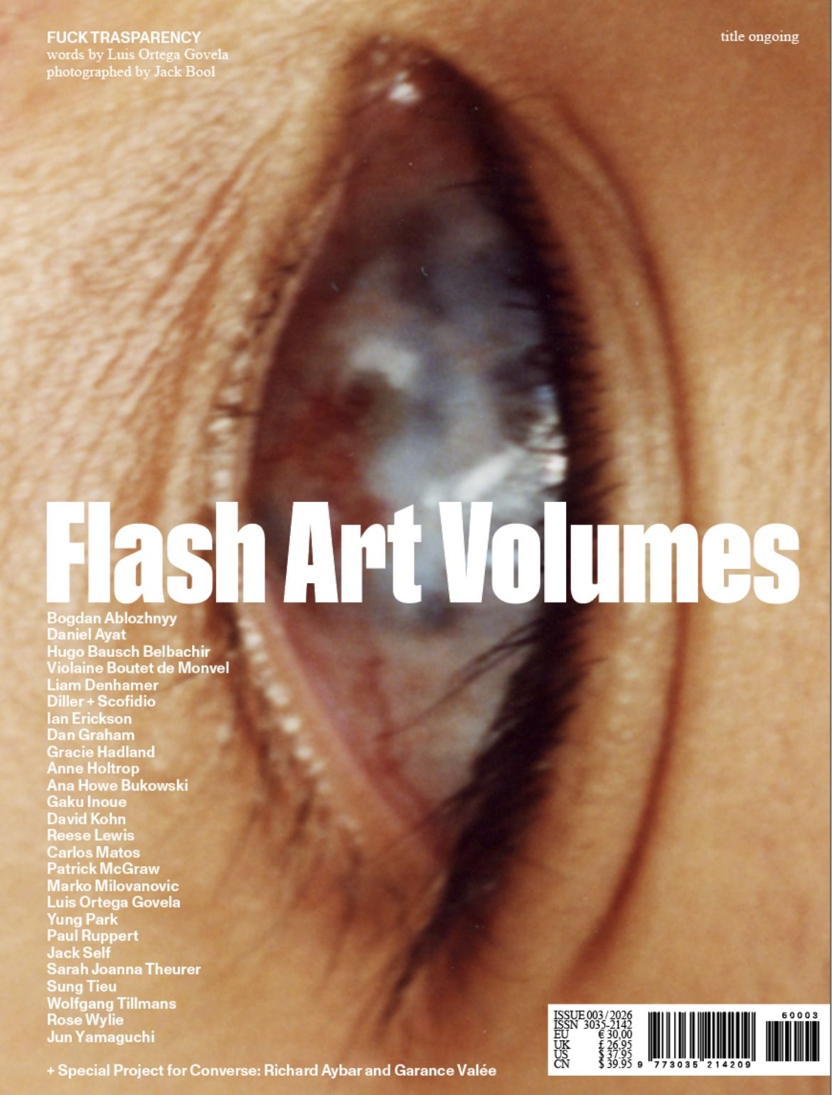 Flash Art / Fuck Transparency