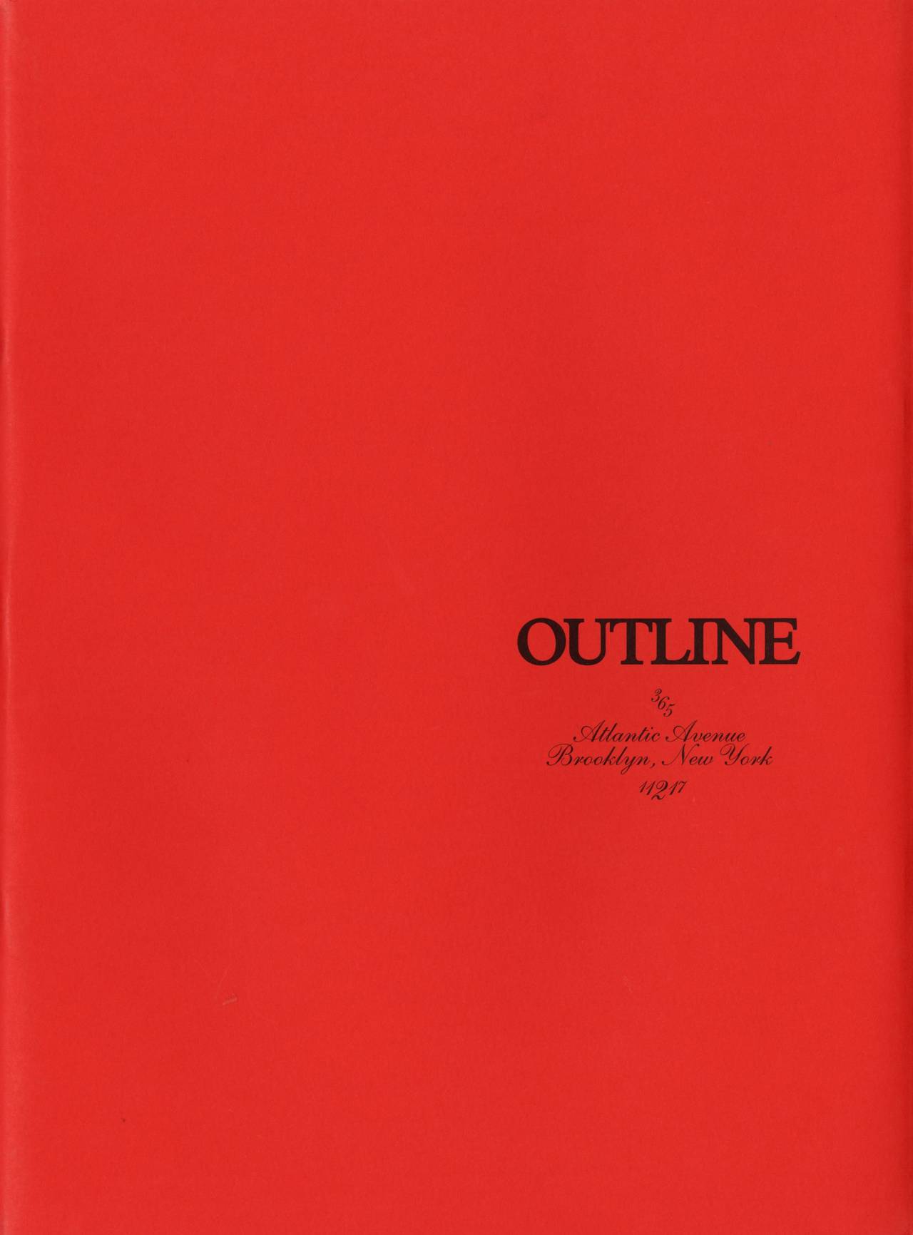 Tess Ayano, OUTLINE, SS25
